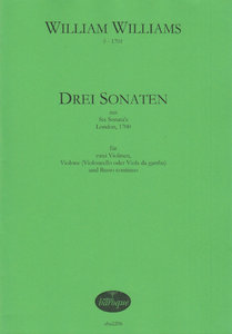 [298898] Drei Sonaten aus "Six Sonata's"