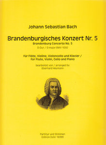 [302545] Brandenburgisches Konzert Nr. 5 D-Dur BWV 1050