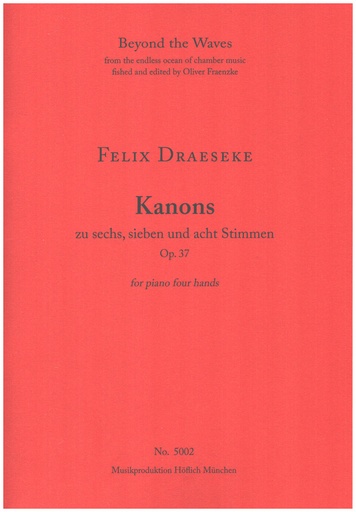 [320218] Canons for six, seven and eight voices op. 37