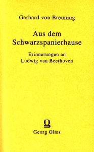 [179125] Aus dem Schwarzspanierhause - Beethoven