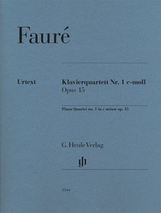 [HN-01544] Klavierquartett Nr. 1 c-moll op. 15