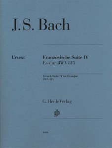 [HN-01604] Französische Suite Nr. 4 Es-Dur BWV 815