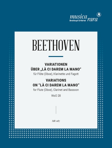 [5282] Variationen über Reich mir die Hand, mein Leben (La ci darem la mano) aus Mozarts Don Giovanni WoO 28