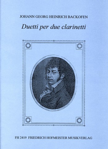 [20184] Duetti per due Clarinetti