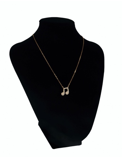 [314988] Necklace Quaver Gold Plated