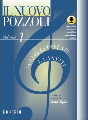 [232510] Il nuovo Pozzoli - Solfeggi Parlati e Cantati 1