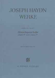 [HN-05303] Haydn Streichquartette op. 9 und op. 17