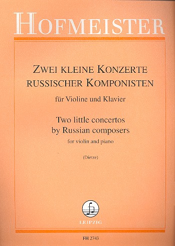 [243578] 2 Kleine Konzerte Russischer Komponisten