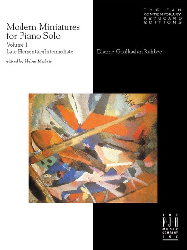 [253565] Dianne Goolkasian Rahbee Modern Miniatures For Piano Solo