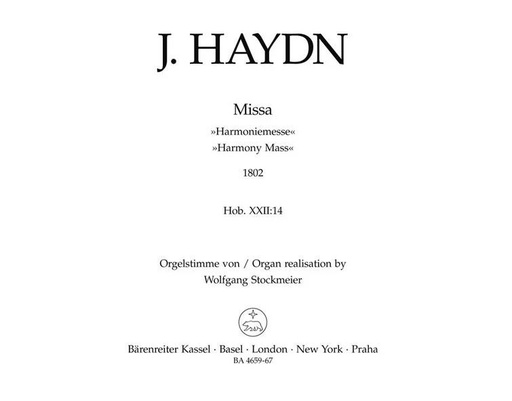 [102598] Harmoniemesse, Hob.XXII:14