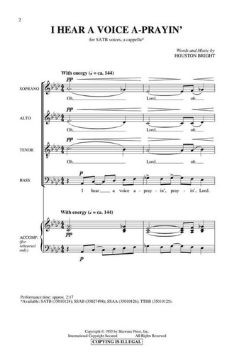 [178153] I hear a voice a-prayin'