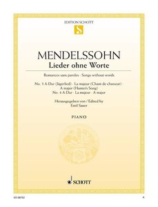 [54082] Lieder ohne Worte Nr. 3 A-Dur (Jägerlied)