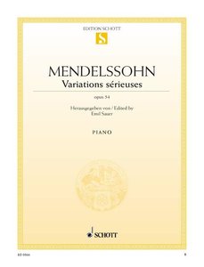 [54087] Variations serieuses op. 54
