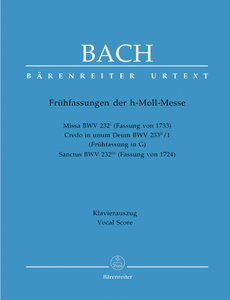 [189921] Frühfassungen zur h-moll-Messe