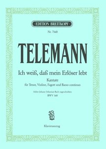 [144235] Ich weiß, daß mein Erlöser lebt, BWV 160