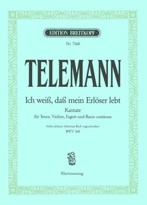 [144235] Ich weiß, daß mein Erlöser lebt, BWV 160