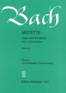 [160393] Jesu, meine Freude, BWV 227