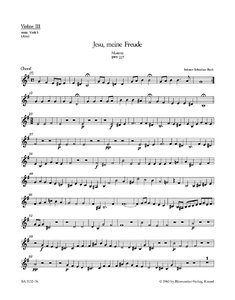 [160445] Jesu, meine Freude, BWV 227
