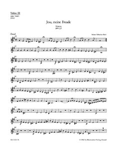 [160445] Jesu, meine Freude, BWV 227
