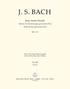 [160446] Jesu, meine Freude, BWV 227