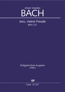 [160448] Jesu, meine Freude, BWV 227