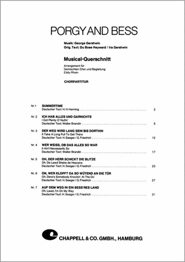 [156686] Porgy and Bess