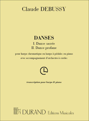 [122043] Danses pour Harpe (Danse Sacree, Danse Profane)