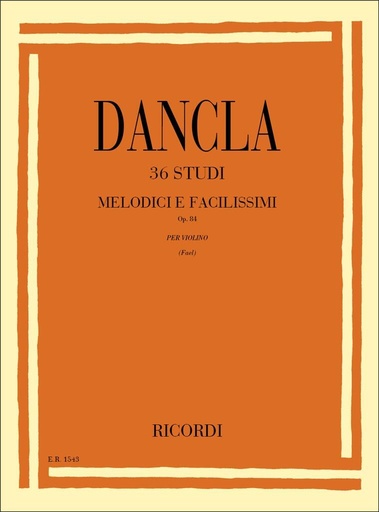 [134698] 36 Studi Melodici e Facilissimi op. 84