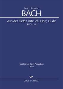 [264282] Aus der Tiefen rufe ich, Herr, zu dir, BWV 131