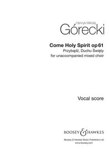 [226739] Przybadz Duchu Swiety / Come Holy Spirit, op. 61