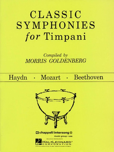 [230171] Classic Symphonies for Timpani