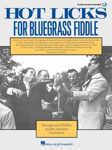 [230269] Hot Licks For Bluegrass Fiddle