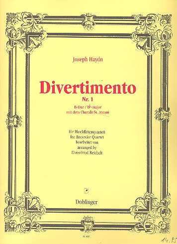 [04-00463] Divertimento I B-Dur Hob. II:46