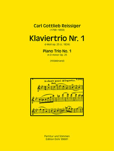 [321260] Klaviertrio Nr. 1 d-moll op. 25 (ca. 1824)