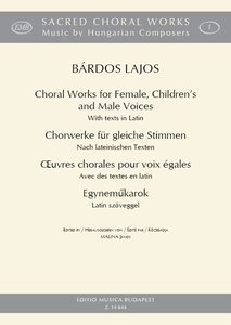 [274191] Choral Works for female, children's and male voices