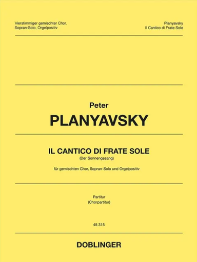 [45-00315-PA] Il Cantico di Frate Sole (Der Sonnengesang)
