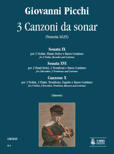 [258739] 3 Canzoni Da Sonar (Venezia 1625)