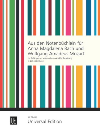 [50587] Aus den Notenbüchlein für Anna Magdalena Bach und Wolfgang Amadeus Mozart