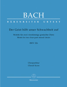 [151200] Der Geist hilft unser Schwachheit auf, BWV 226