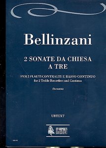 [316495] 2 Sonate da chiesa A tre ad imitazione di quelle di Arcangelo Corelli