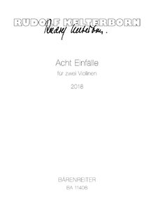 [316554] Acht Einfälle