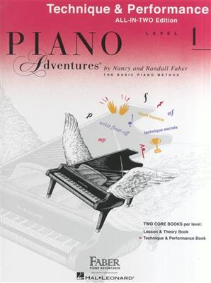 [310897] Piano Adventures (All In Two) Level 1 Technique & Performance