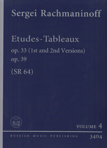 [312874] Etudes-Tableaux op. 33 (1st and 2nd Versions) op. 39 (SR64)