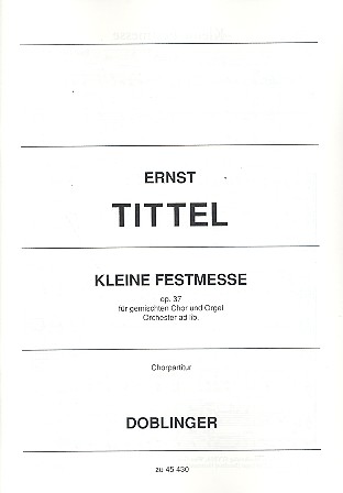 [45-00430-CHP] Kleine Festmesse, op. 37