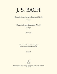 [288610] Brandenburgisches Konzert Nr. 3 G-Dur BWV 1048