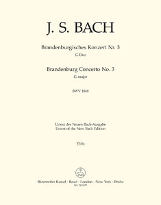 [288612] Brandenburgisches Konzert Nr. 3 G-Dur BWV 1048