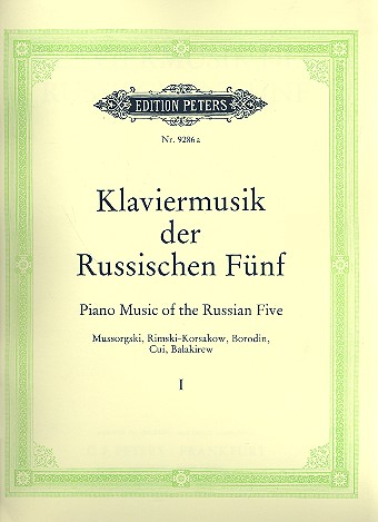 [323248] Klaviermusik der Russischen Fünf Band 1