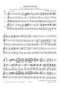 [91685] Epiphanias-Kantate