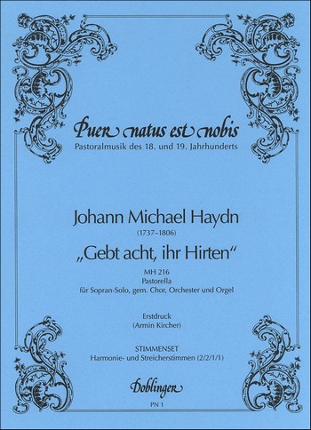 [PN-00001-PA] Gebt acht, ihr Hirten, MH 216