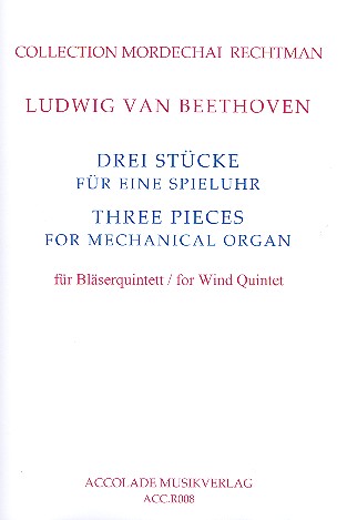 [274563] Drei Stücke für eine Spieluhr für Bläserquintett WoO 33